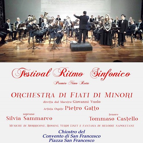 Cava de' Tirreni, domani torna il "Festival Ritmo Sinfonico"