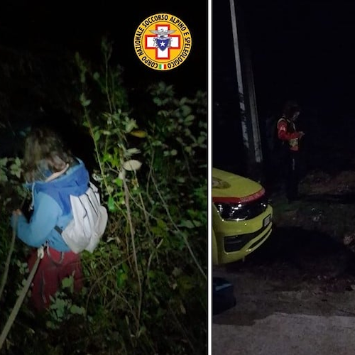 Cava de' Tirreni, escursionisti si perdono in località Contrapone: interviene Soccorso Alpino 