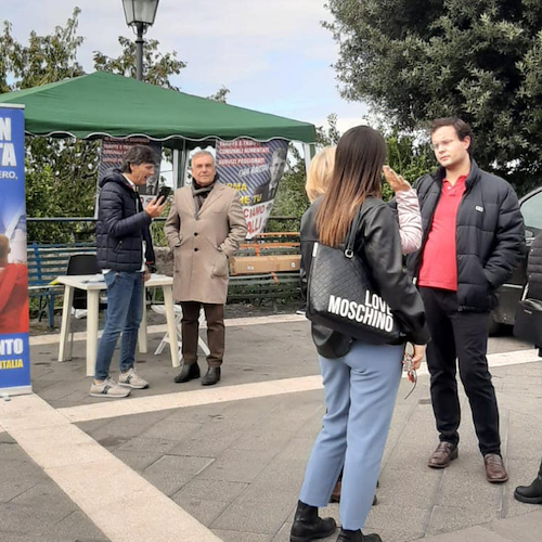 Cava de' Tirreni, Fratelli d'Italia accoglie Umberto Ferrigno e torna all'attacco del Bilancio comunale