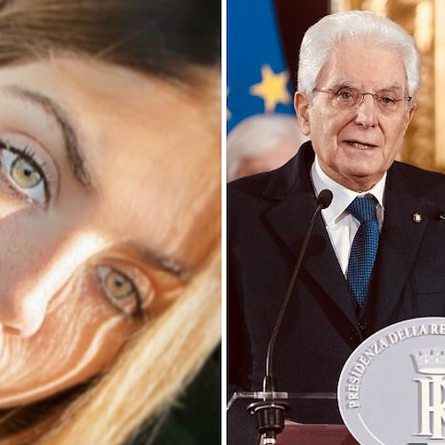 Cava de' Tirreni, Giulia Muscariello nominata "Alfiere della Repubblica" dal presidente Mattarella 