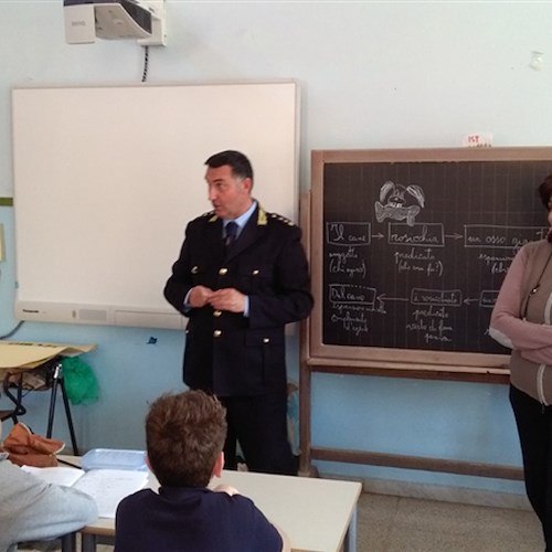 Cava de' Tirreni: gli studenti a scuola di educazione stradale con la Polizia municipale