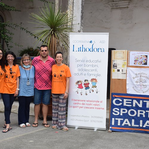 Cava de' Tirreni, grande partecipazione all’iniziativa della Cooperativa Lithodora sulla Festa di Montecastello