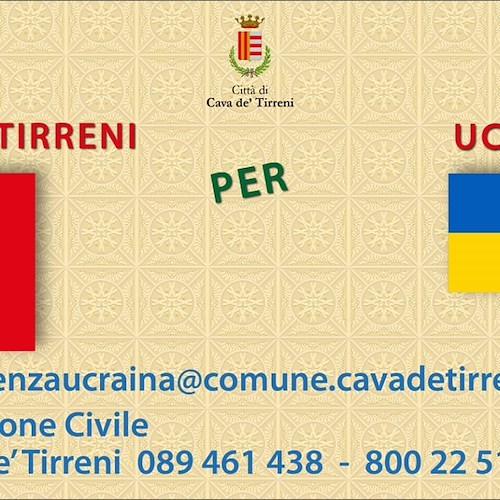 Cava de' Tirreni in aiuto dell'Ucraina: accoglienza ai profughi e raccolta fondi, tutte le iniziative 