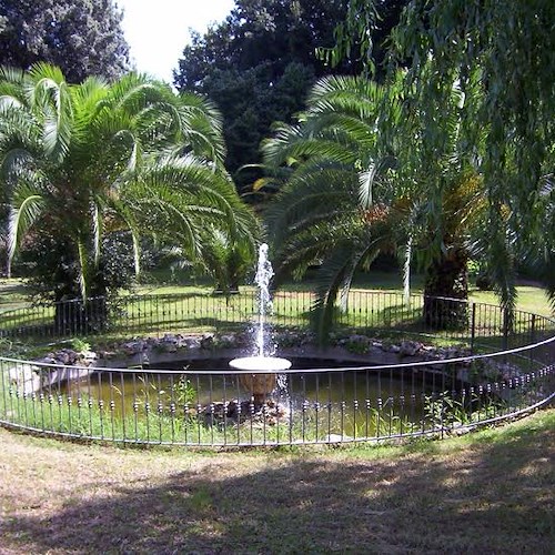 Cava de' Tirreni, iniziati i lavori a Parco di Villa Rende