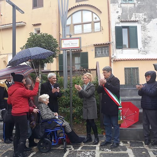 Cava de' Tirreni: intitolata piazza a Carmela Matonti, collaboratrice di Mamma Lucia 