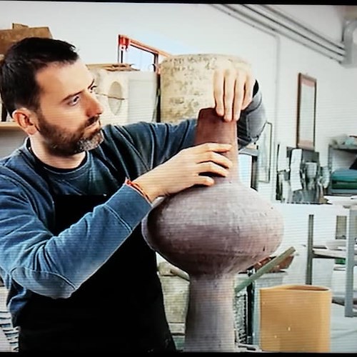 Cava de’ Tirreni, la ceramica di Solimene Art protagonista a "Uno Mattina"