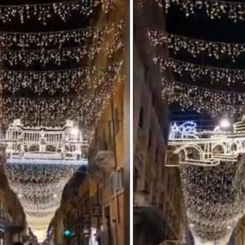 Cava de' Tirreni, Medaarch torna ad illuminare il Natale di Roma