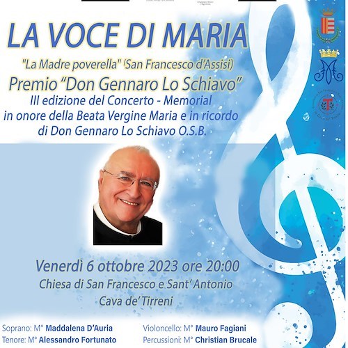 Locandina La voce di Maria 2023