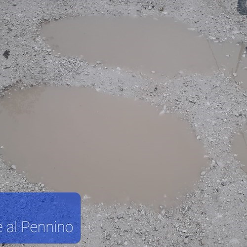 Cava de' Tirreni, non solo frana a Pietrasanta: si allaga strada di San Giuseppe al Pennino