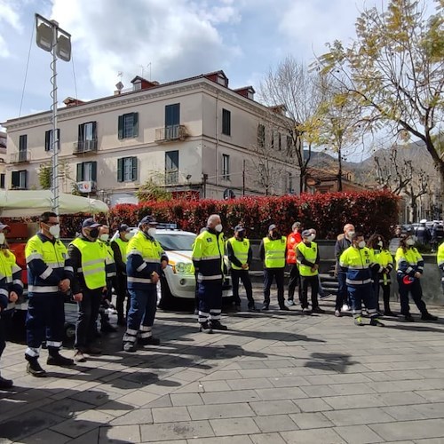 Cava de' Tirreni: presentati i nuovi mezzi della Protezione Civile 