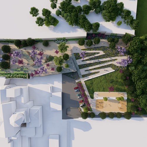 Cava de' Tirreni, presentato progetto del Parco Urbano Inclusivo: sorgerà nell'area dei prefabbricati di San Pietro