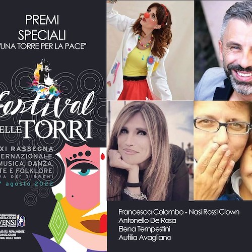 Cava de' Tirreni, sabato 6 agosto la serata finale del “Festival delle Torri”