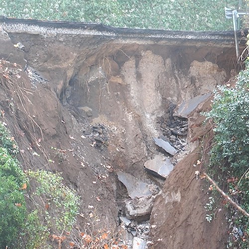 Cava de' Tirreni, si accelera per riaprire la strada provinciale di via Rotolo
