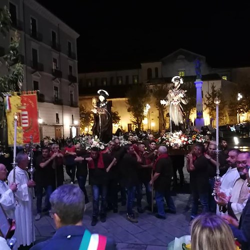Cava de' Tirreni, si concludono i festeggiamenti in onore di San Francesco 