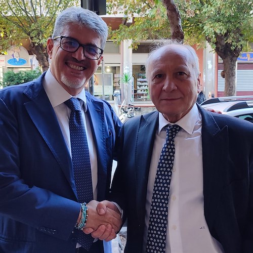 Cava de' Tirreni, Sindaco Servalli incontra Aldo Trezza: soluzioni per nuovi parcheggi <br />&copy; Servalli Sindaco
