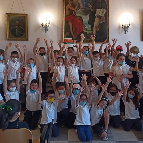 Cava de' Tirreni, tanti piccoli alunni premiati al concorso "Una Torre per la Pace"