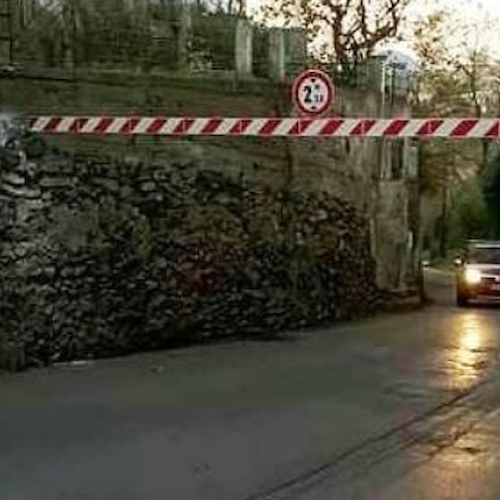 Cava de' Tirreni, via Gaetano Cinque: aggiudicata gara per messa in sicurezza