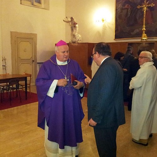 L'Arcivescovo Soricelli ed il Sindaco Galdi