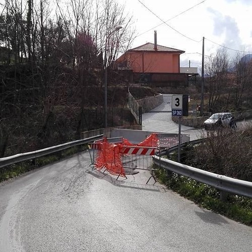 Cava, Sindaco Servalli: «A breve i lavori per la messa in sicurezza della strada a Sant'Anna»