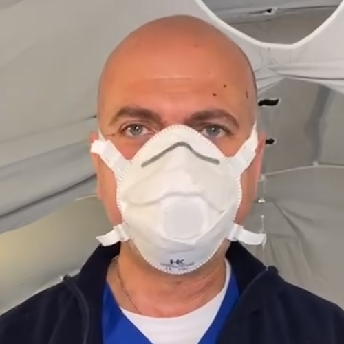 Coronavirus, tenda pre triage all’ospedale di Cava: ecco come funziona [VIDEO]