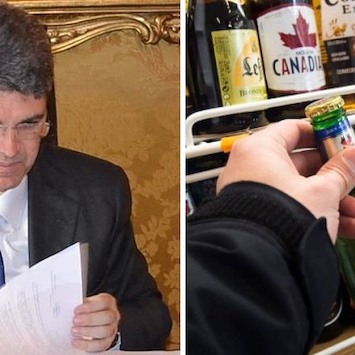 Covid, a Cava de' Tirreni stretta del sindaco su distributori: «Divieto di vendita di alcolici dopo le 18»