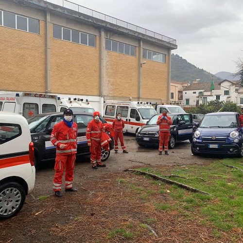Croce Rossa Cava de' Tirreni: nuove auto per la consegna di farmaci e spesa a domicilio 