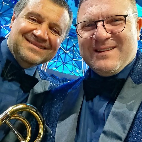 Da Vietri sul Mare a Sanremo 2023, i musicisti Enzo De Rosa e Sergio Vitale nell'orchestra del festival