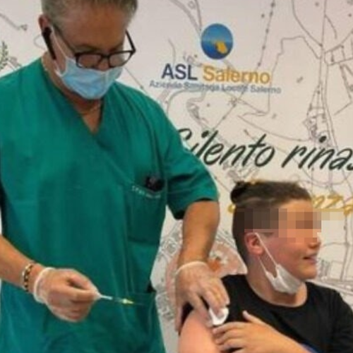 È della provincia di Salerno il bambino vaccinato più giovane d'Italia 