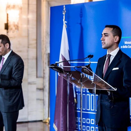 Di Maio in viaggio per l'Ucraina: «L'Italia ha ruolo centrale negli equilibri internazionali»