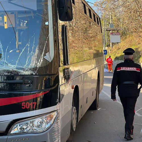 Dramma a Tramonti, autista perde la vita schiacciato dal suo bus