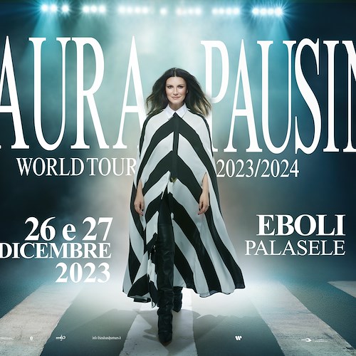Eboli, cresce l'attesa per Laura Pausini: la cantantesi esibirà il 26 e 27 dicembre al PalaSele<br />&copy;
