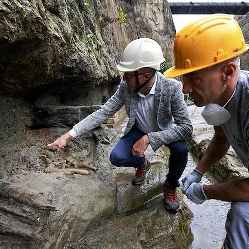 Ercolano, scoperti i resti dell'ultimo uomo in fuga dall'eruzione del Vesuvio 