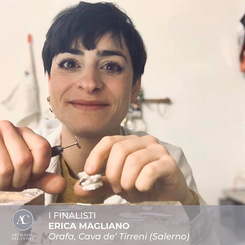 Erica Magliano di Cava de' Tirreni finalista al concorso “Artigiano del cuore": ecco come votare 