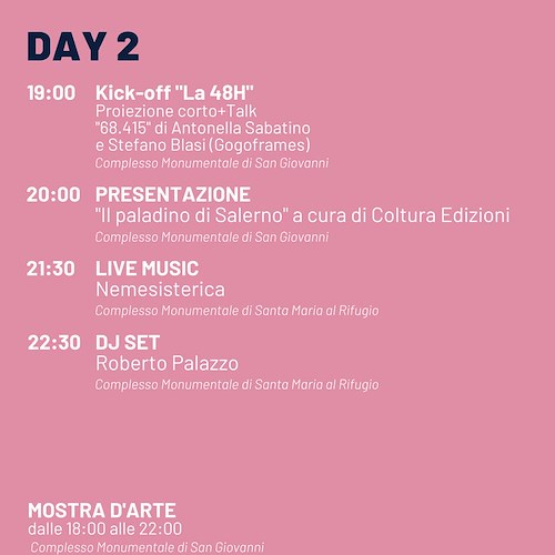 MAC Fest 2023 Cava de' Tirreni, programma