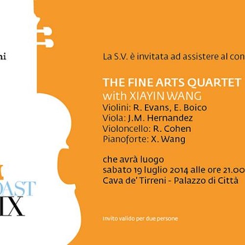 "Fine Arts Quartet" in concerto a Palazzo