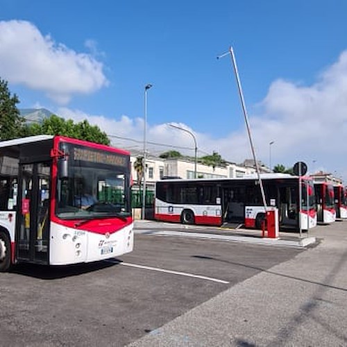 Frana a Cava de' Tirreni, Bus Italia modifica percorso della Linea 60 