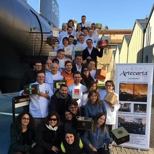I grandi pasticcieri d'Italia insieme per aiutare Artecarta di Scafati
