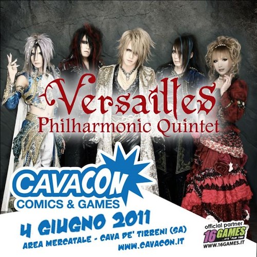 I Versailles Philharmonic Quintet al "Cavacon Comics & Games"