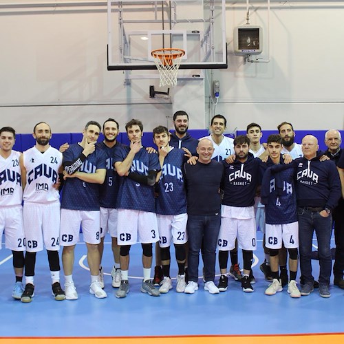 Il Cava Basket batte la Folgore Nocera e difende il secondo posto 