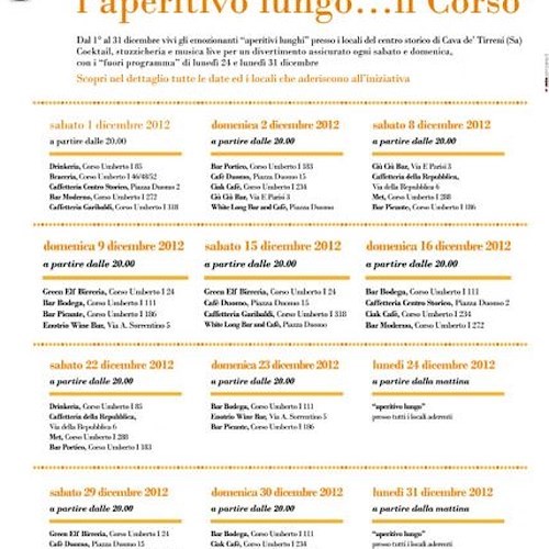 ...e quello degli Aperitivi