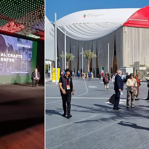 Il Centro per l'Artigianato Digitale di Cava de' Tirreni presentato all'Expo Dubai 