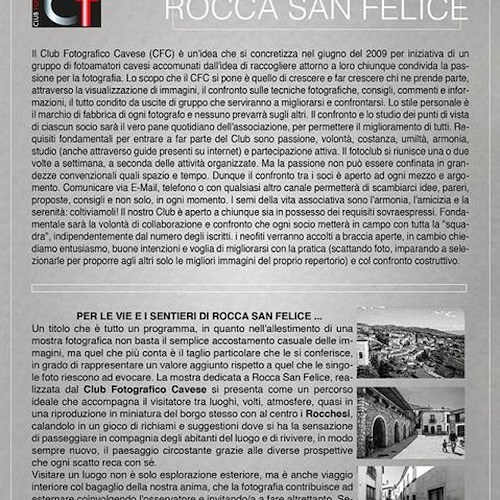 Il Club Fotografico Cavese protagonista a Rocca San Felice