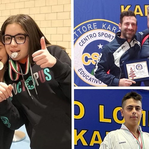 Il CSAM Trezza CAVA Karate chiude il 2022 in bellezza: 7 atleti sul podio del Trofeo Lombardia - Castellanza
