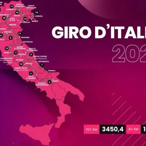  Il Giro d'Italia 2021 snobba il Sud: solo una tappa in Campania