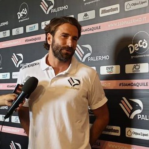 Il Palermo presenta Sforzini: «Onore essere qui. Cavese? Divergenze con la proprietà»
