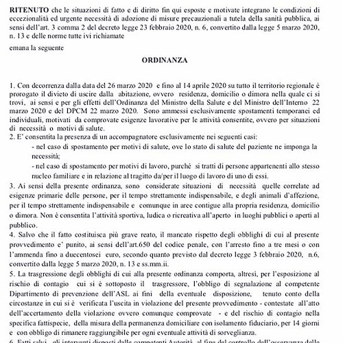 In Campania a casa fino al 14 aprile: le nuove misure anti-covid di De Luca 