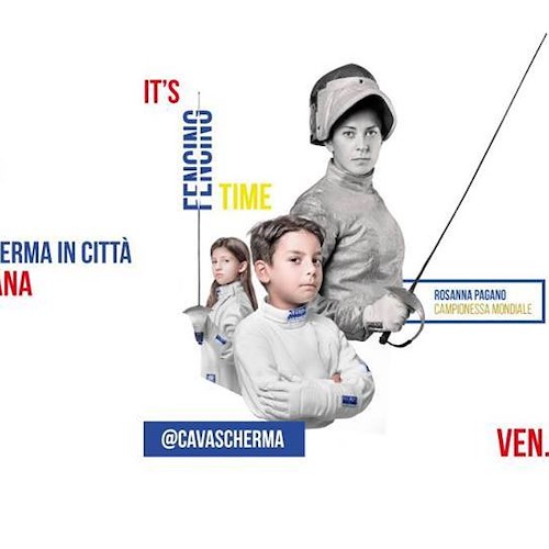 "It's Fencing Time!": a Cava de' Tirreni l'evento dedicato alla scherma