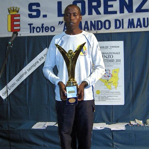 Il keniano Kimutai Koech, vincitore del Trofeo Armando Di Mauro