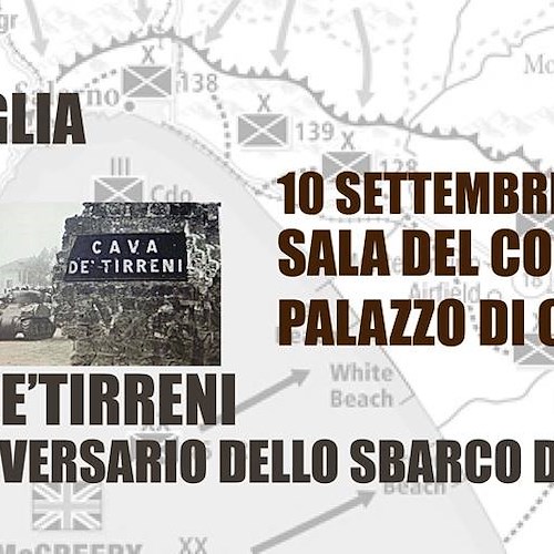 "La Battaglia di Cava: storie e testimonianze": 10 settembre convegno a Palazzo di Città 