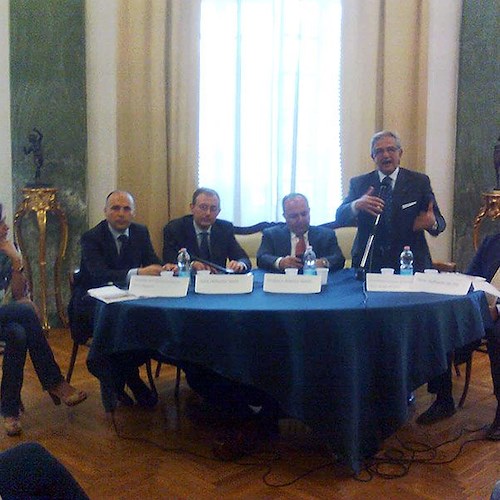 Da sinistra: Pannullo, Ilardi, Galdi, Arzano e De Sio